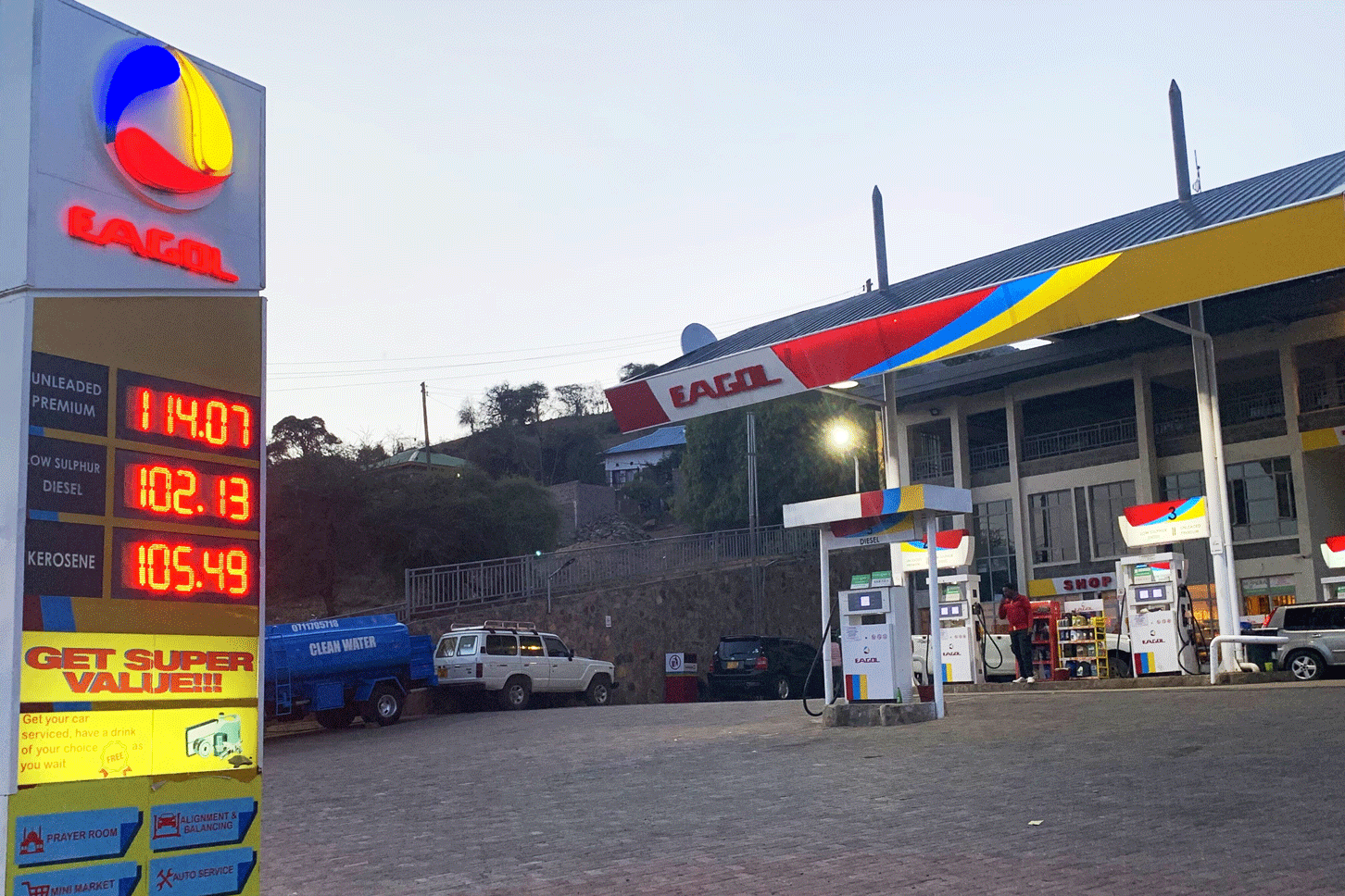 EAGOL OIL NAMANGA STATION 